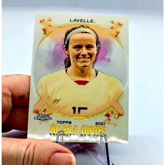 2021 Topps Chrome Allen & Ginter Rose Lavelle Limited Card #249 - Picture 3 of 11